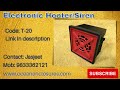 3 Tone Electronic Hooter