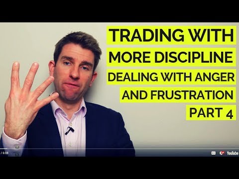 Trading with More Discipline: Frustration/Anger; Part 4 😠 Video
