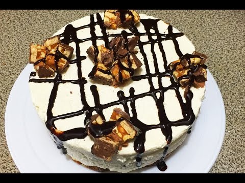 PASTEL SIN HORNO SNICKERS Video