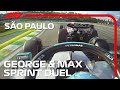 Russell Hunts Down Verstappen | F1 Sprint | 2022 Sao Paulo Grand Prix