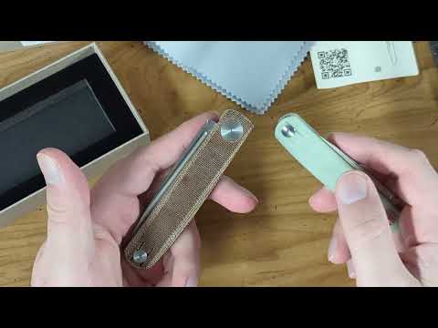 Real Steel G-Slip Compact G10 Natural - Pocket Every Day Carry #EDC #Unboxing #FirstLook #Comparison