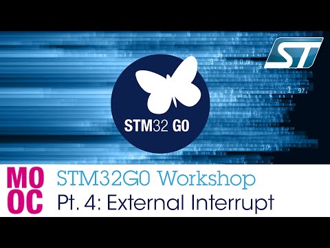 STM32G0 Workshop - Pt. 4, External Interrupt