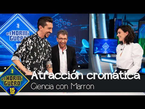 Marron sorprende con la belleza de la atracción cromática a través de los imanes - El Hormiguero