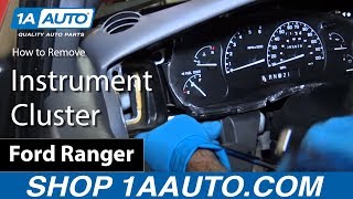 How to Replace Instrument Cluster 93-03 Ford Ranger