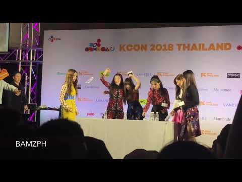 180930 (G)I DLE (여자아이들) - Bottle Flip game