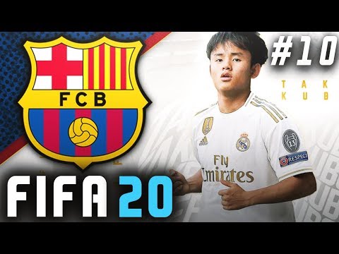FIFA 20 Barcelona Career Mode EP10 - Signing Takefusa Kubo From Real Madrid!!