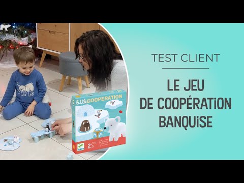 LE JEU DE COOPERATION BANQUISE LITTLE COOPERATION DJECCO - BERCEAU MAGIQUE