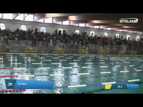 Serie 3 dei 50 Rana  Assoluti Maschi Master - Campionati Regionali Master 2015 VENETO e FRIULI VG