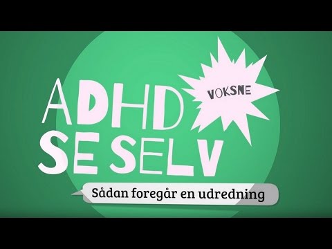Udredning af en voksen med ADHD