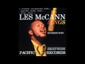 LES McCANN / SINGS 1961