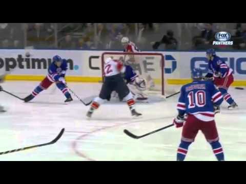 Rick Nash hit on Tomas Kopecky -- March 21, 2013
