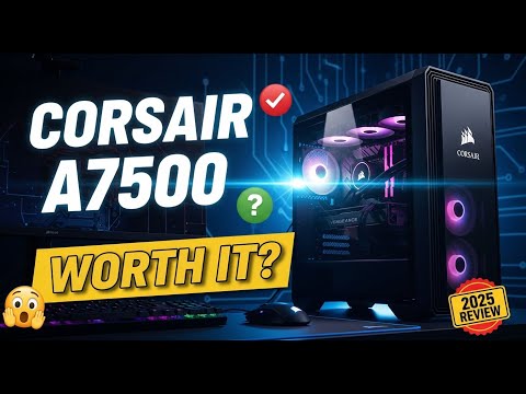 Corsair Vengeance a7500 Gaming PC - Honest Review & Benchmarks