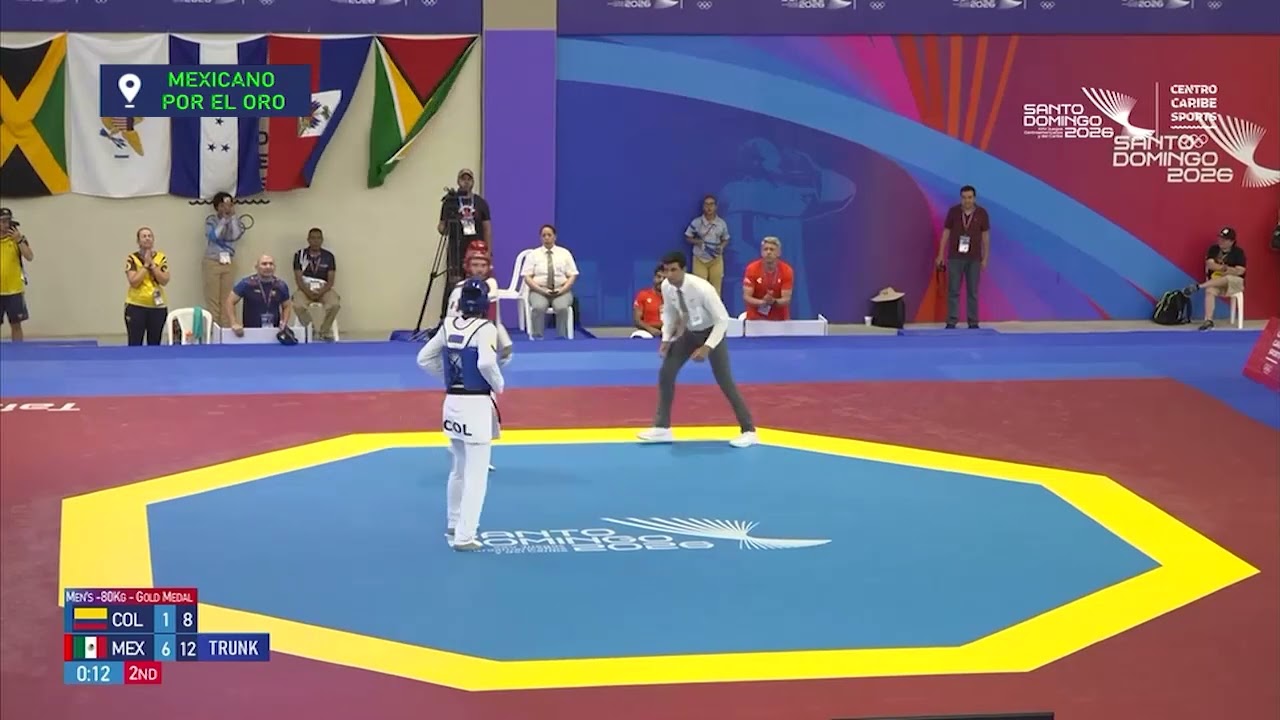 IKER CASAS se lleva el ORO en TAEKWONDO de JUEGOS CENTROAMERICANOS Y DEL CARIBE 2026