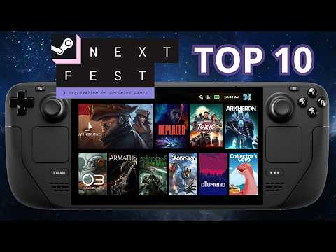 10 Amazing Steam Next Fest Demos - Steam Deck Tested