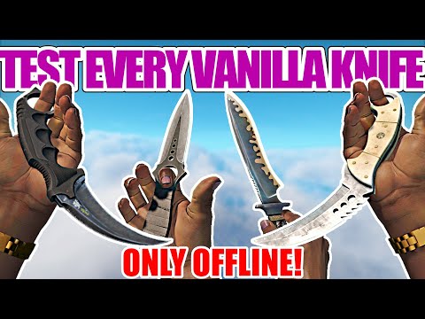 how to get a knife in csgo offline how to get a knife in csgo offline