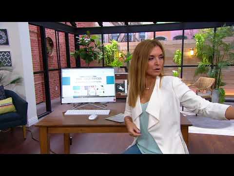 HP 24" Touch All-in-One Computer AMD Athlon 8GB RAM 256GB SSD on QVC