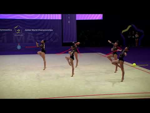 Spain (ESP) - 2023 Rhythmic Junior Worlds Qualifications 5RO Group