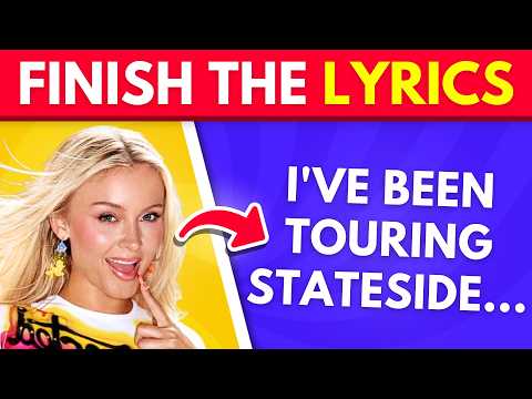 Finish the Lyrics: Trending Songs of 2026 🎤 | Music Quiz