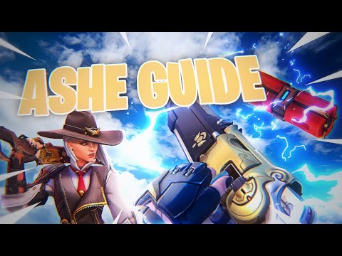 Ashe Guide from a TOP 500 ASHE MAIN (Settings/Aim Guide/Tips) - Overwatch