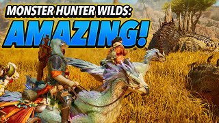 Monster Hunter Wilds looks AMAZING - Hands-Off PREVIEW