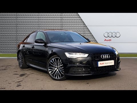 KW18WLB AUDI A6 TDI QUATTRO S LINE BLACK EDITION BLACK 2018, Bradford Audi