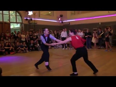 Fast Tempo Part of Lindy Hop Advanced Strictly Finals at Russian Swing Dance Championship 2016