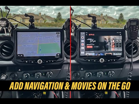 How TO Install NAVIGATION & WATCH NETFLIX & Much More ON Your STINGER HEIGH 10 RADIO While Driving!