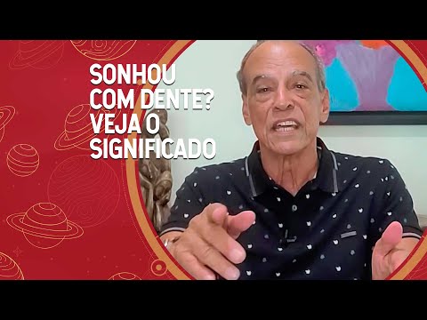 Vídeo: Sonhar com dente caindo: significado e interpretações