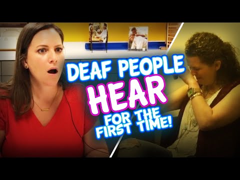 Beautiful Reactions of People Hearing For The First Time