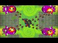 IMPOSSIBLE 4 Player TOXIC Waste Map In Bloons TD6