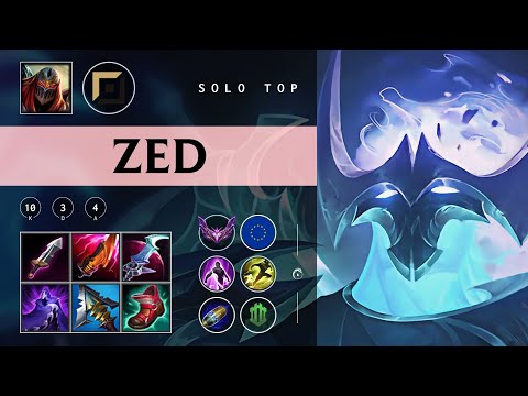 Zed Top vs Camille - EUW Master Patch 25.24