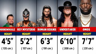 😱 WWE Superstar Heights 2026 | Shortest to Tallest! 