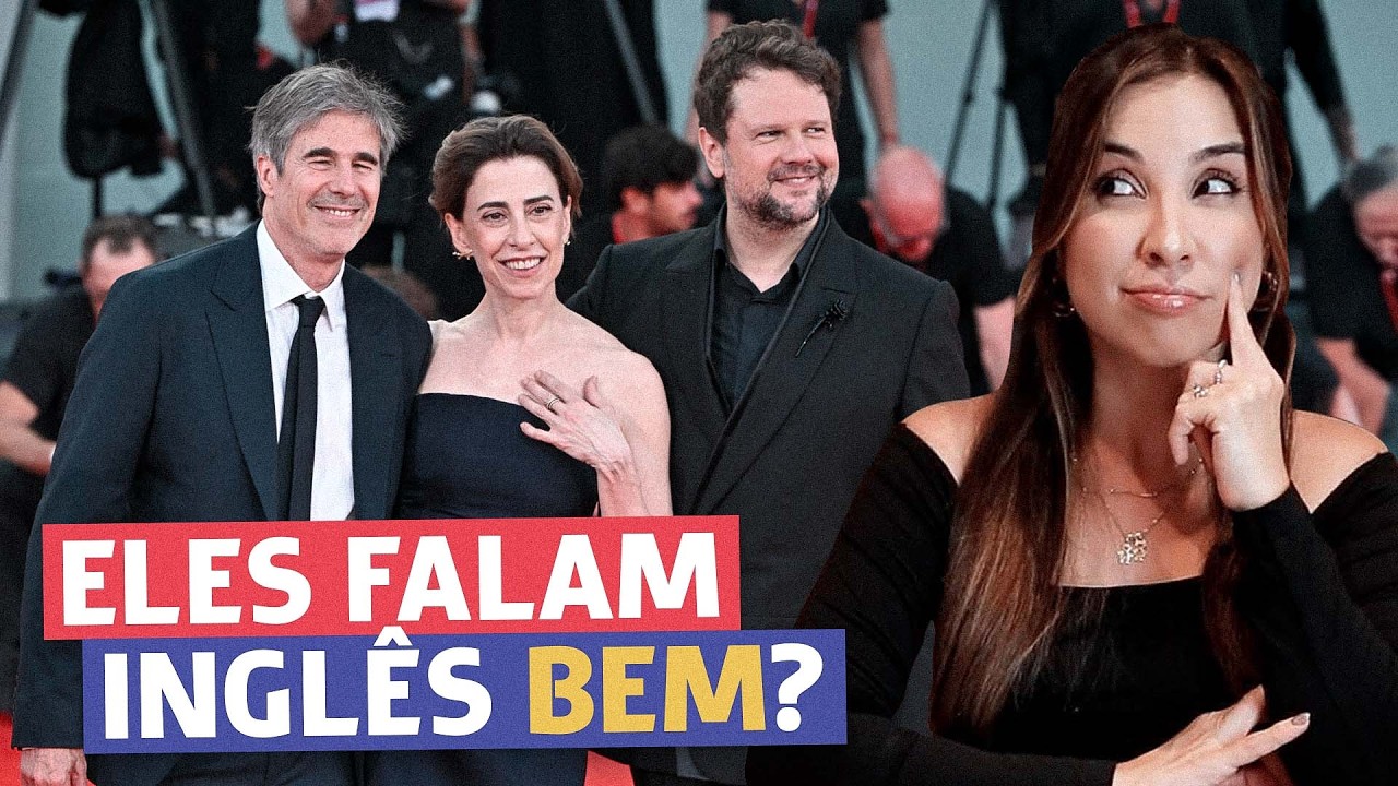 INGLÊS NO OSCAR: FERNANDA TORRES, PIADAS e VOCABULÁRIO | Aula de inglês
