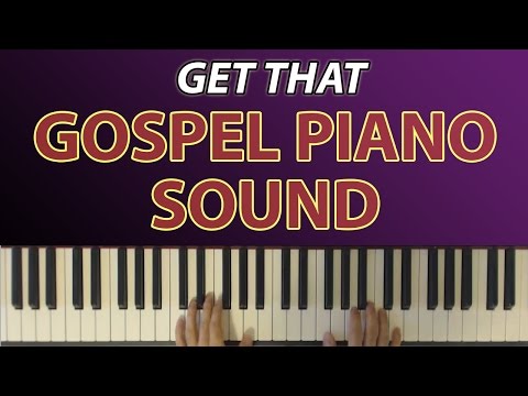Getting That Gospel Piano Sound - A Simple Lick That Will Teach Basic Gospel Concepts