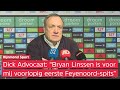 Dick Advocaat na Feyenoord-Willem II (5-0): 'Eerste helft matig, tweede helft goed'