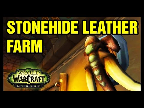 The Best Stonehide Leather Farm Spot Azsuna WoW