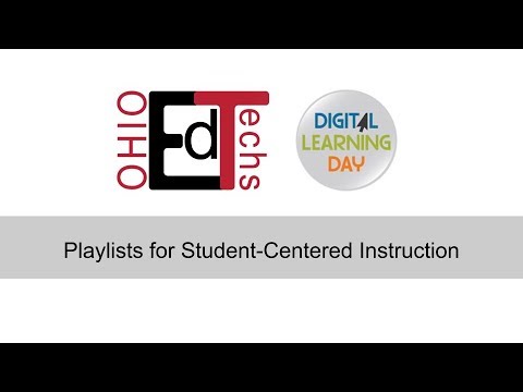 Playlists for Student-Centered Instruction