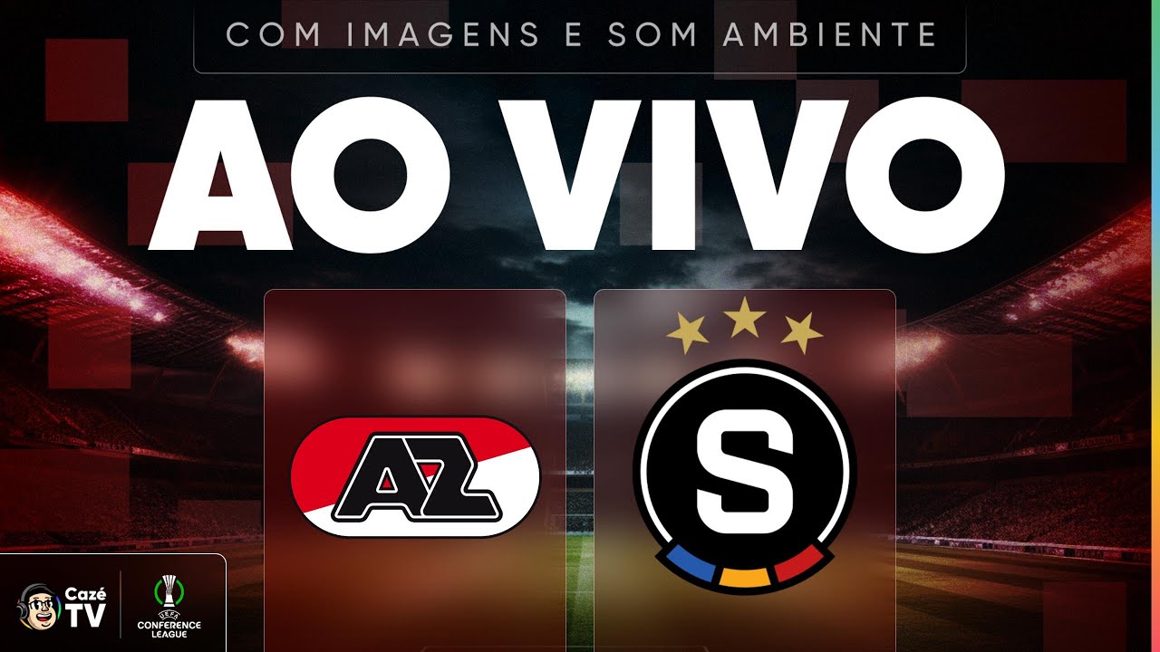 JOGO COMPLETO (SOM AMBIENTE): AZ ALKMAAR X SPARTA PRAHA | CONFERENCE LEAGUE 25/26 | OITAVAS