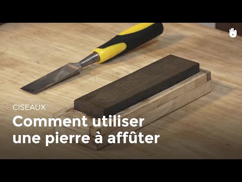 Comment utiliser une pierre à affûter | Menuiserie