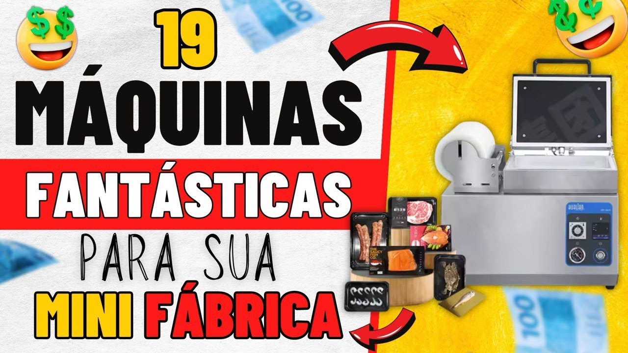 19 MELHORES MÁQUINAS LUCRATIVAS PARA GANHAR DINHEIRO 2024