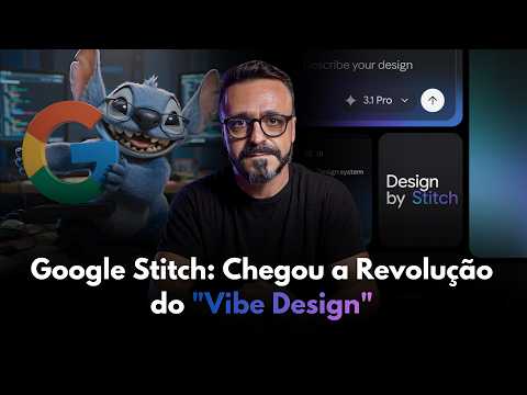 Google Stitch: A Revolução do 'Vibe Design' Chegou (E você precisa ver isso)