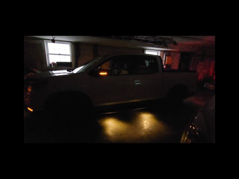 Honda Ridgeline 2021 Oem Lighted Door steps installation