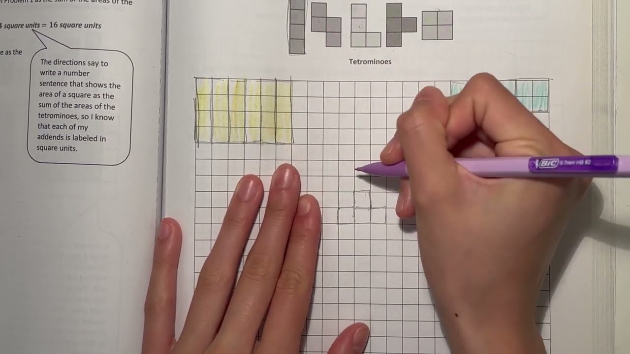 Eureka Math Grade 3 Module 7 Lesson 7 | #mathwithaubrey #homework