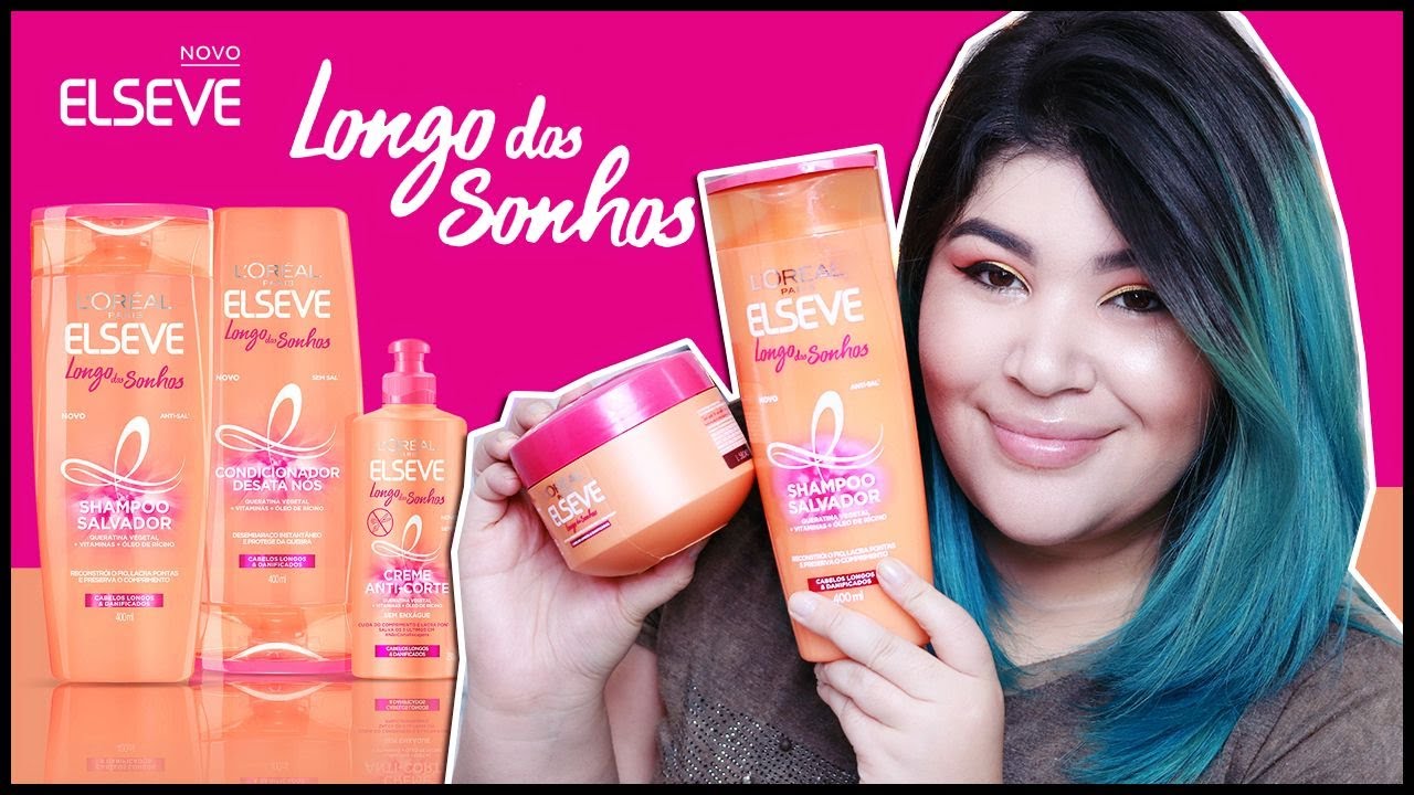 💭 ELSEVE LONGO DOS SONHOS CHEGOU AO BRASIL, creme anticorte e mais!