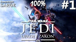 Zagrajmy w Star Wars Jedi: Upadły Zakon PL (100%) odc. 1 - Gwiezdne Wojny w świetnym wydaniu