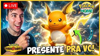 🔴 RAICHU SHINY para VOCÊS + Rankeada de Champions!
