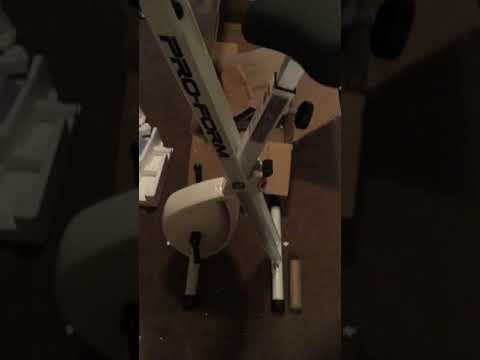 Pro Form X Bike Setup. Is this bike worth it?