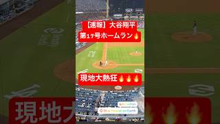 【速報】大谷翔平 第17号ホームラン🔥 #大谷翔平 #大谷 #ドジャース #ホームラン #今日の大谷さん #盗塁 #現地映像 #第17号 #17号 #ダイヤモンドバックス