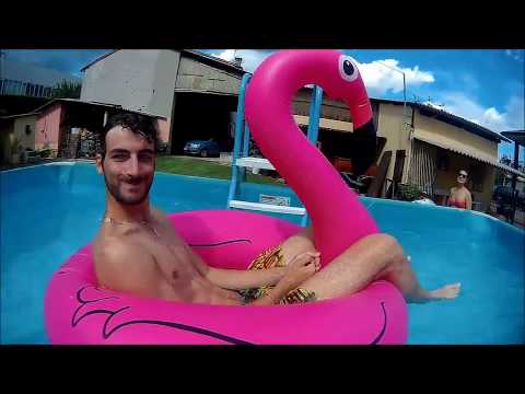 Kristina and Stefano's Birthday || Summer Pool Party - Flamingo Edition