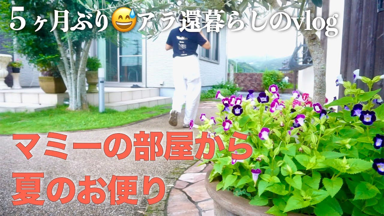 【アラ還専業主婦】お久しぶりです/美肌御膳と夏の一推しグッズ/夫は単身赴任ひとりで過ごす盆休み/シニア犬と暮らす